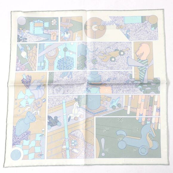 Hermes Silk Gavroche Scarf - Picture 1 of 6